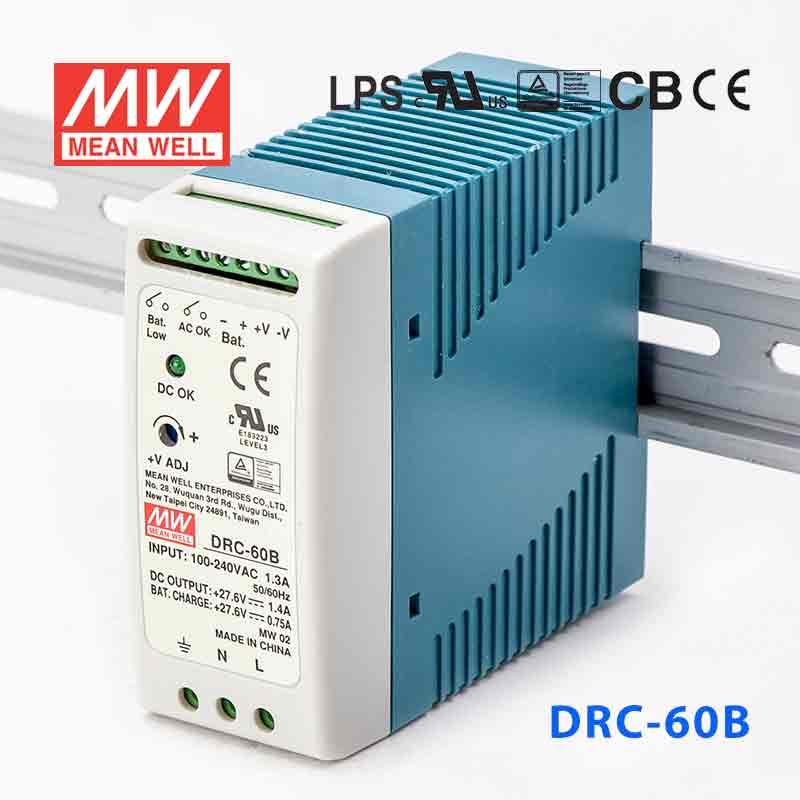 Mean Well DRC-60B Power Supply 59.34W 27.6V