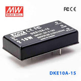 Mean Well DKE10A-15 DC-DC Converter - 10W - 9~18V in ±15V out