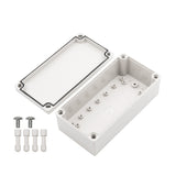 Boxco S-Series 3.94 x 7.87 x 2.76 Inches(100x200x70mm) Plastic Enclosure, IP67, IK08, PC, Grey Cover, Screw Type - PHOTO 3