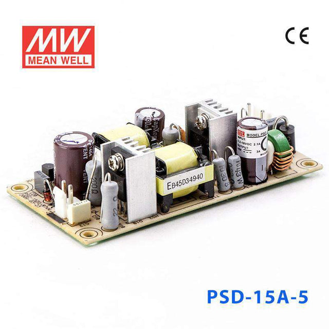 Mean Well PSD-15A-05 DC-DC Converter - 15W - 9.2~18V in 5V out