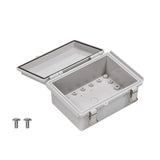 Boxco P-Series 5.31 x 7.28 x 3.35 Inches(135 x 185 x 85mm) Plastic Enclosure, IP67, IK08, PC, Grey Cover, Molded Hinge and Latch Type - PHOTO 3