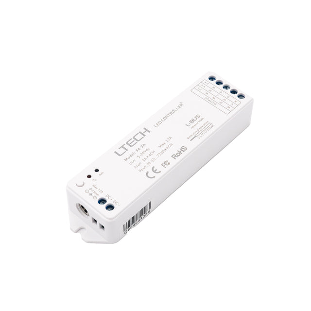 Ltech F4-3A Wireless RF Constant Voltage Controller - 4 Channel
