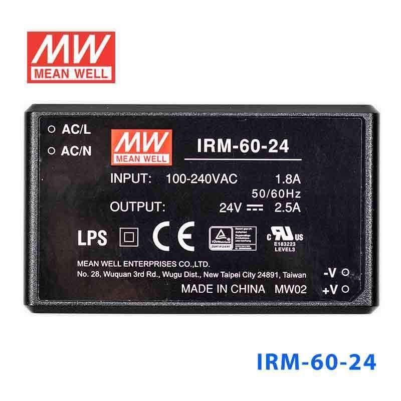 Mean Well IRM-60-24 Switching Power Supply 60W 24V 2.5A - Encapsulated - PHOTO 2
