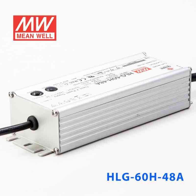 Mean Well HLG-60H-48A Power Supply 60W 48V - Adjustable