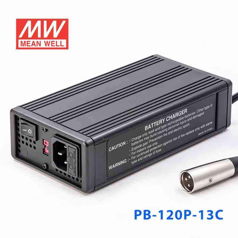 Mean Well PB-120P-13C Portable Battery Chargers 99.36W 13.8V 7.2A - Single Output Power Supply