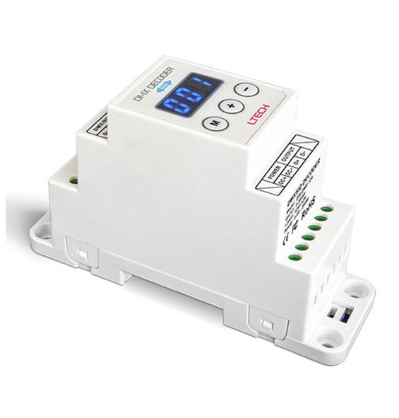 Ltech Din-Dmx-12A Din-Rail CV Decoder