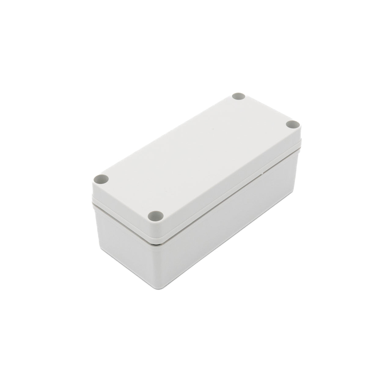 Boxco S-Series 3.15 x 7.09 x 2.76 Inches(80x180x70mm) Plastic Enclosure, IP67, IK08, ABS, Grey Cover, Screw Type - PHOTO 2