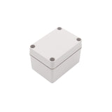 Boxco S-Series 3.15 x 4.33 x 2.76 Inches(80 x 110 x 70mm) Plastic Enclosure, IP67, IK08, PC, Grey Cover, Screw Type - PHOTO 2