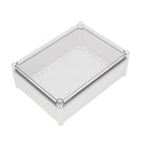 Boxco S-Series 11.02 x 14.96 x 5.12 Inches(280x380x130mm) Plastic Enclosure, IP67, IK08, PC, Transparent Cover, Screw Type