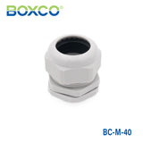 Boxco Plastic Cable Gland 0.87~1.26 Inches(22~32mm) Cable Range BC-M-40