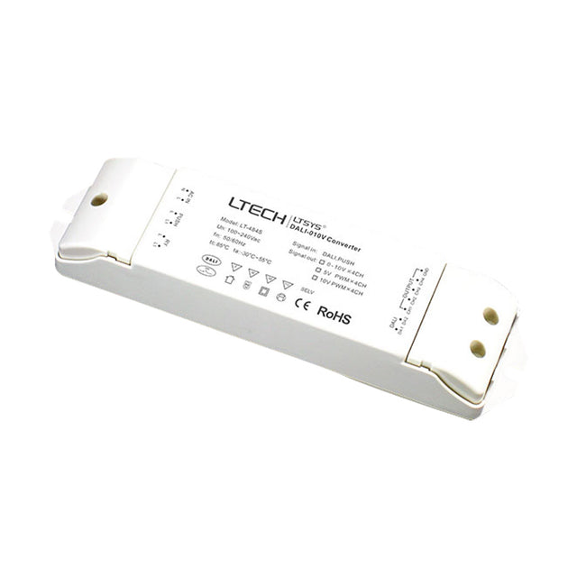 Ltech LT-484S Signal Converter - DALI/Push to PWM/0-10V