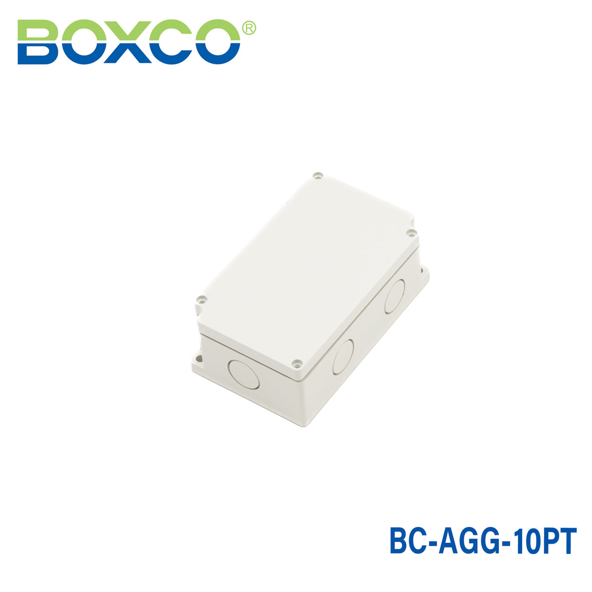 Boxco BC-AGG-10PT Terminal Box 10pins stair type ABS Grey