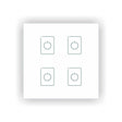 Ltech EDA4 4 Switch Touch Panel - DALI Master Dimmer