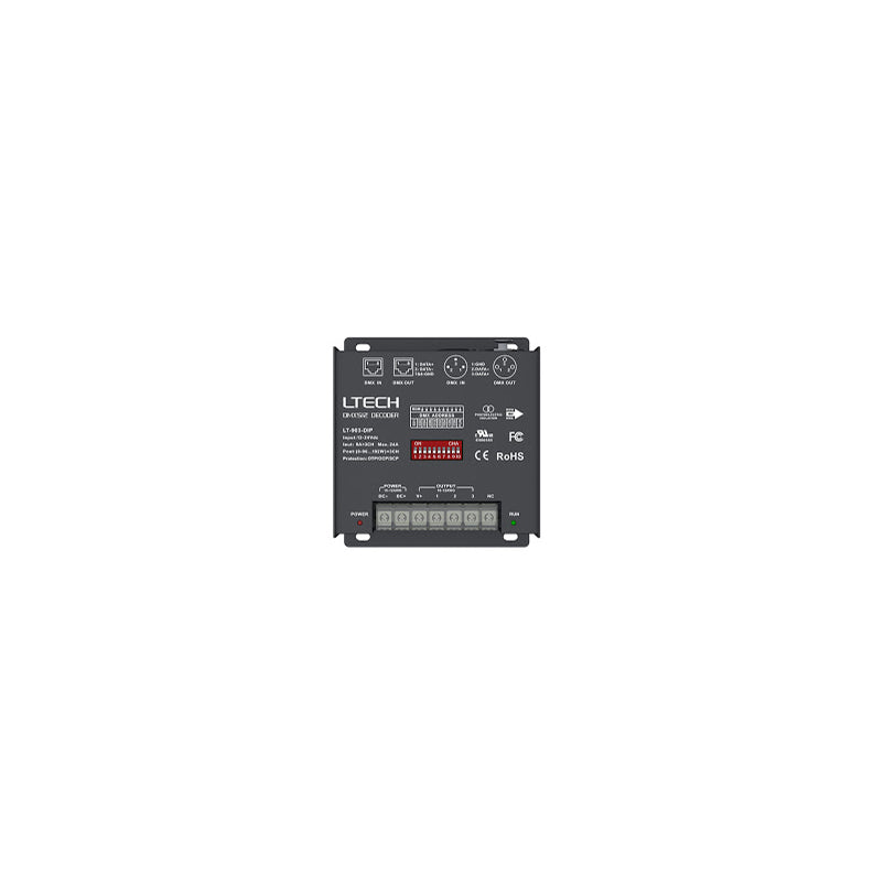 Ltech LT-903-DIP Constant Voltage Decoder - DMX/RDM