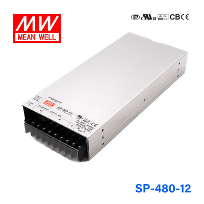 Mean Well SP-480-12 Power Supply 480W 12V 40A